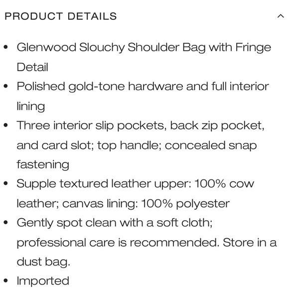 Donna Karan Glenwood Leather Bag NWT $368 MSRP - Picture 9 of 12